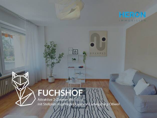 Wohnung zum Kauf 320.000 € 3 Zimmer 70 m² 2. Geschoss Ludwigsburg-Oßweil 71640