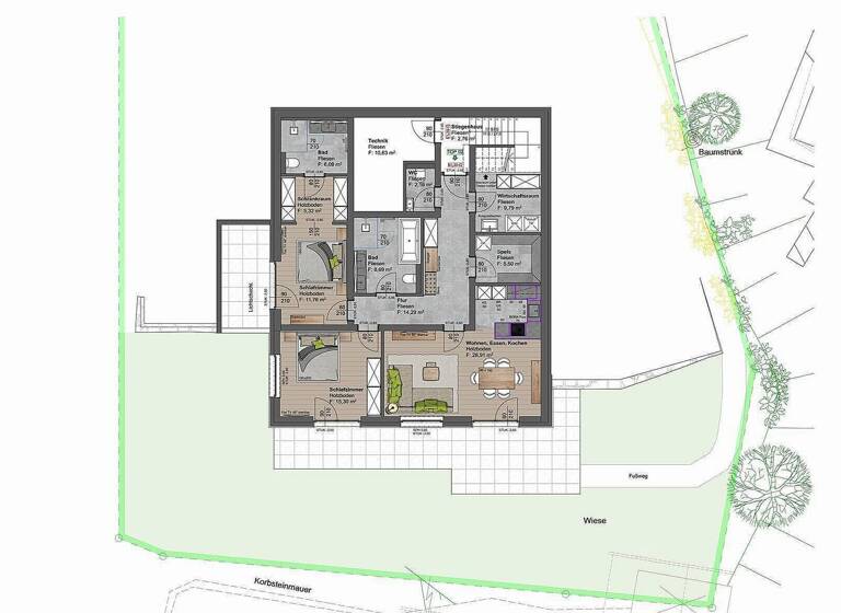 Wohnung zur Miete - Erstbezug 2.950 € 3 Zimmer Aurach bei Kitzbühel 6371