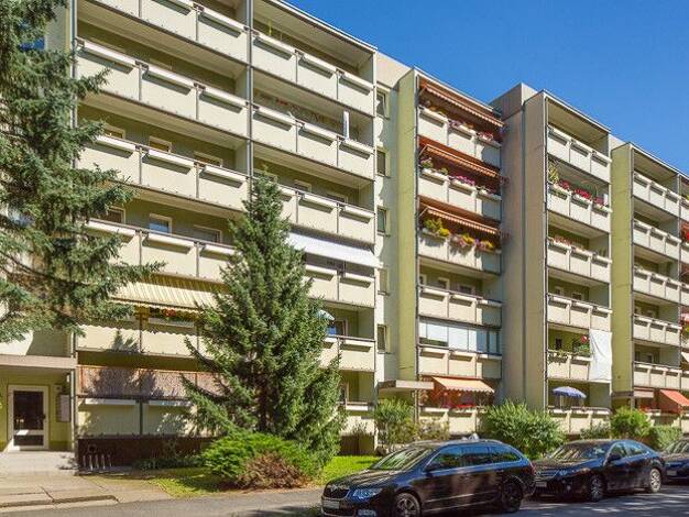 Wohnung zur Miete 391 € 2 Zimmer 49,5 m² 4. Geschoss frei ab 24.10.2026 Georg-Palitzsch-Straße 107 Prohlis-Süd Dresden 01239