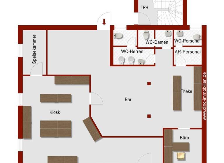Gewerbeobjekt zum Kauf als Kapitalanlage geeignet 275.000 € 318 m² 223 m² Grundstück Lage 32791