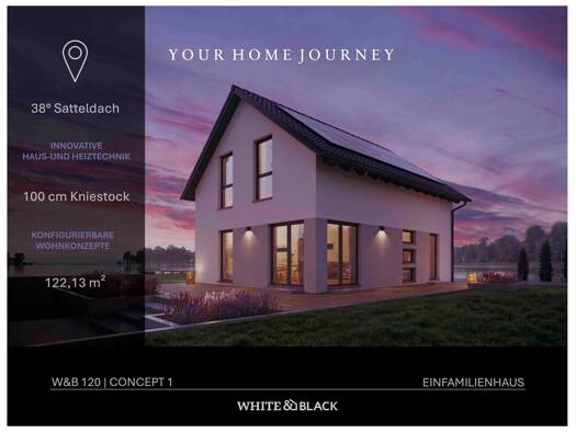 Einfamilienhaus zum Kauf provisionsfrei 520.239 € 3 Zimmer 122,1 m² 855 m² Grundstück Neu Lindenberg Ahrensfelde 16356