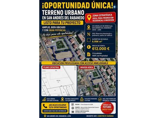 Wohn- und Gewerbegrundstück zum Kauf 1.554.450 € León 24010