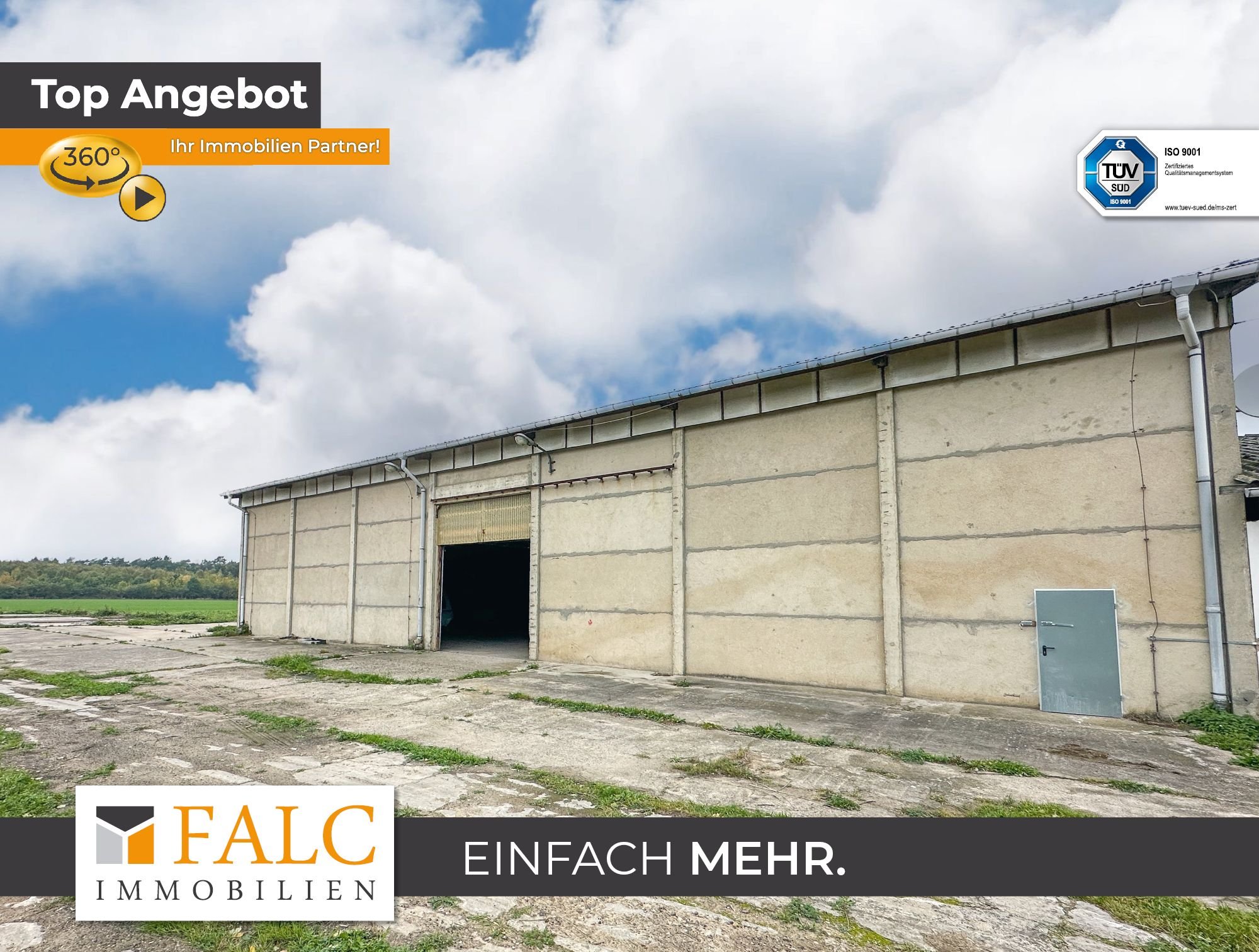 Lagerhalle zur Miete 1.500 € 600 m²<br/>Lagerfläche Zapkendorf Plaaz 18279