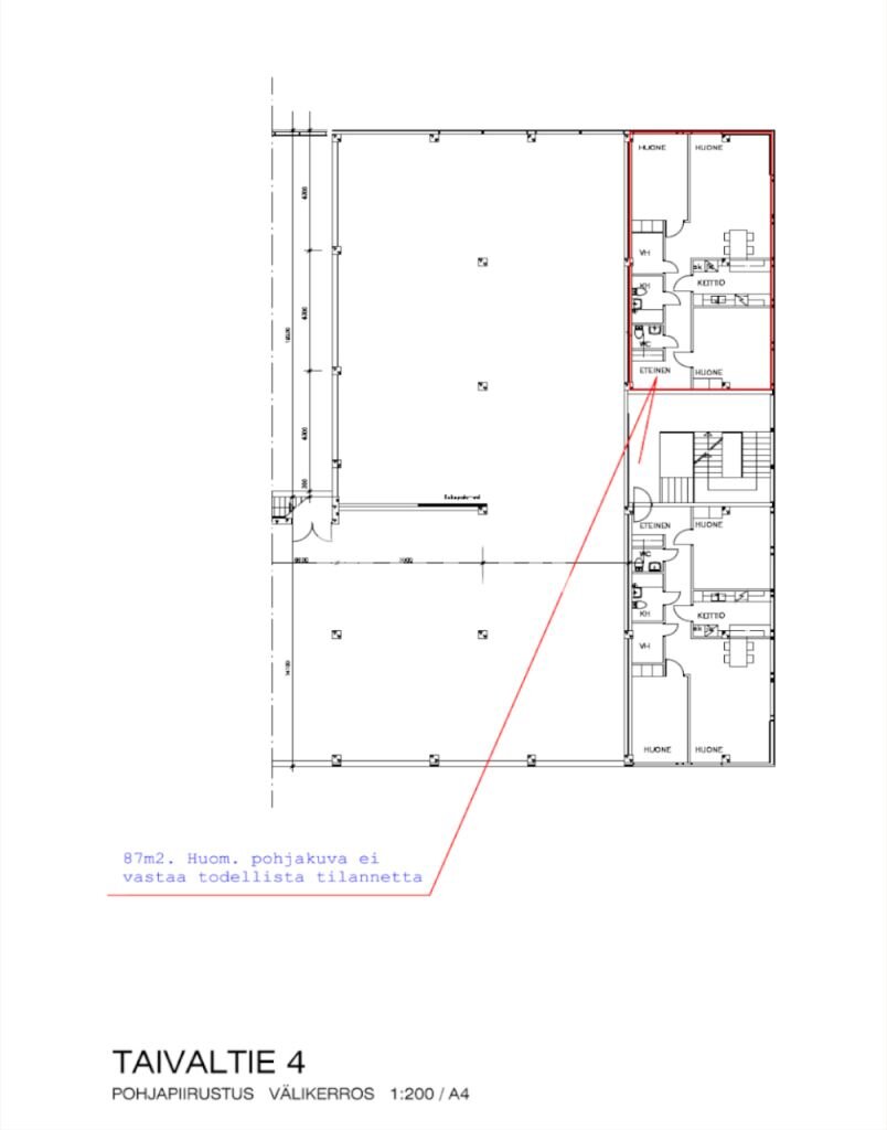 Lagerhalle zur Miete 343 m²<br/>Lagerfläche Vantaa 01610