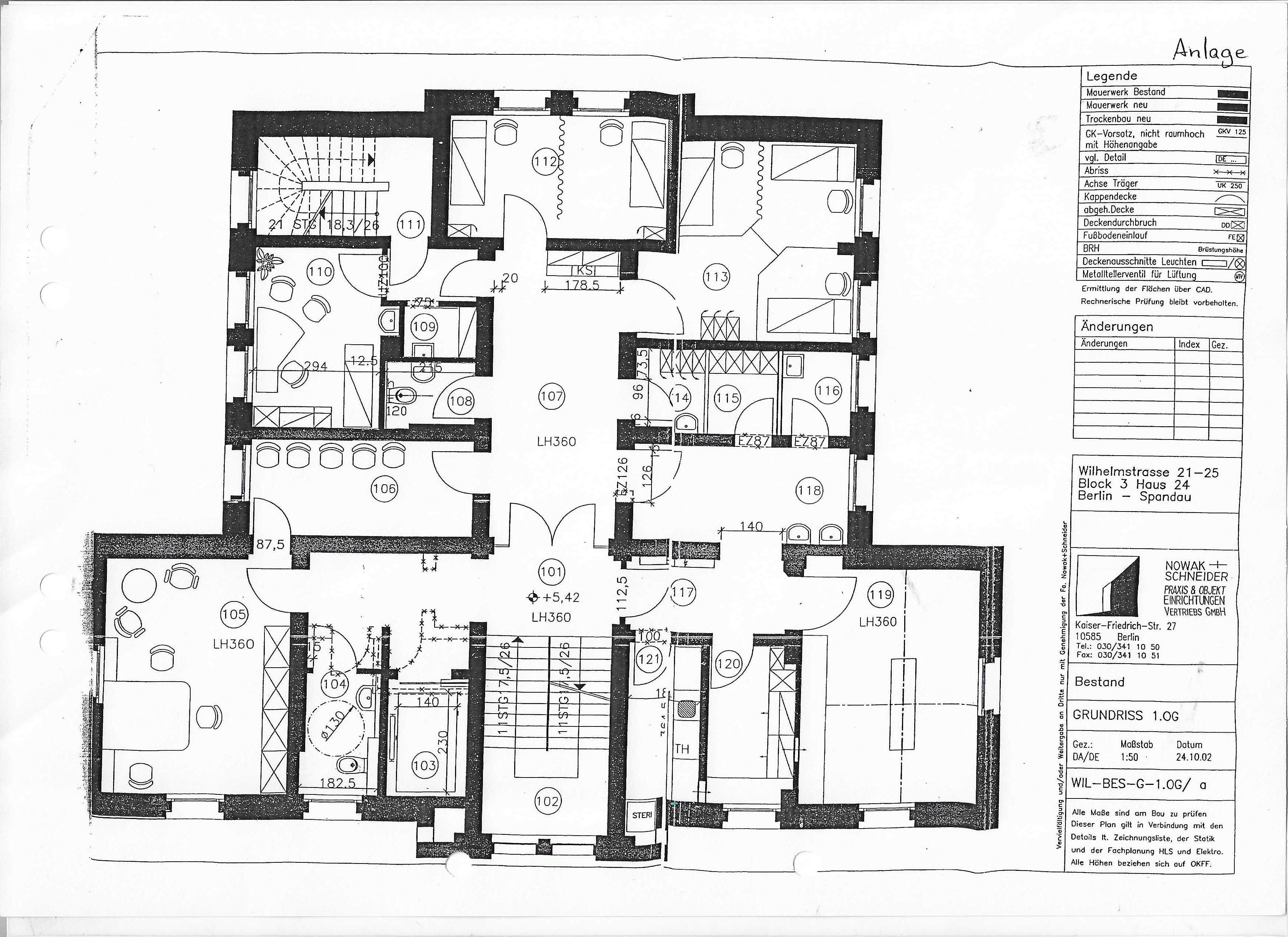 Medizinisches Gebäude zum Kauf als Kapitalanlage geeignet 3.100.000 € 24 Zimmer 1.020 m²<br/>Fläche Wilhelmstadt Berlin 13593