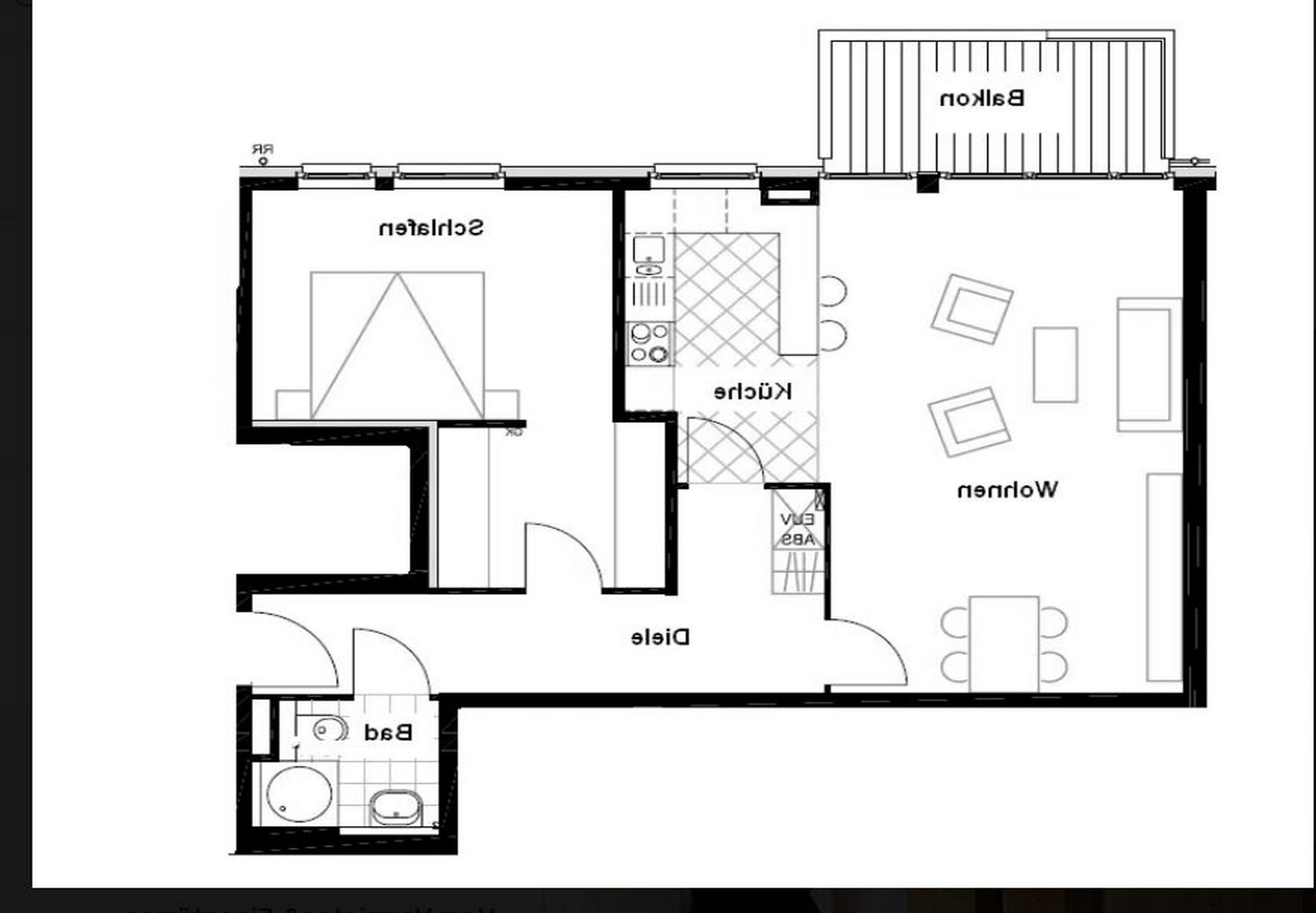 Wohnung zur Miete 642 € 2 Zimmer 75 m²<br/>Wohnfläche 1.<br/>Geschoss Brüser Berg Bonn 53123