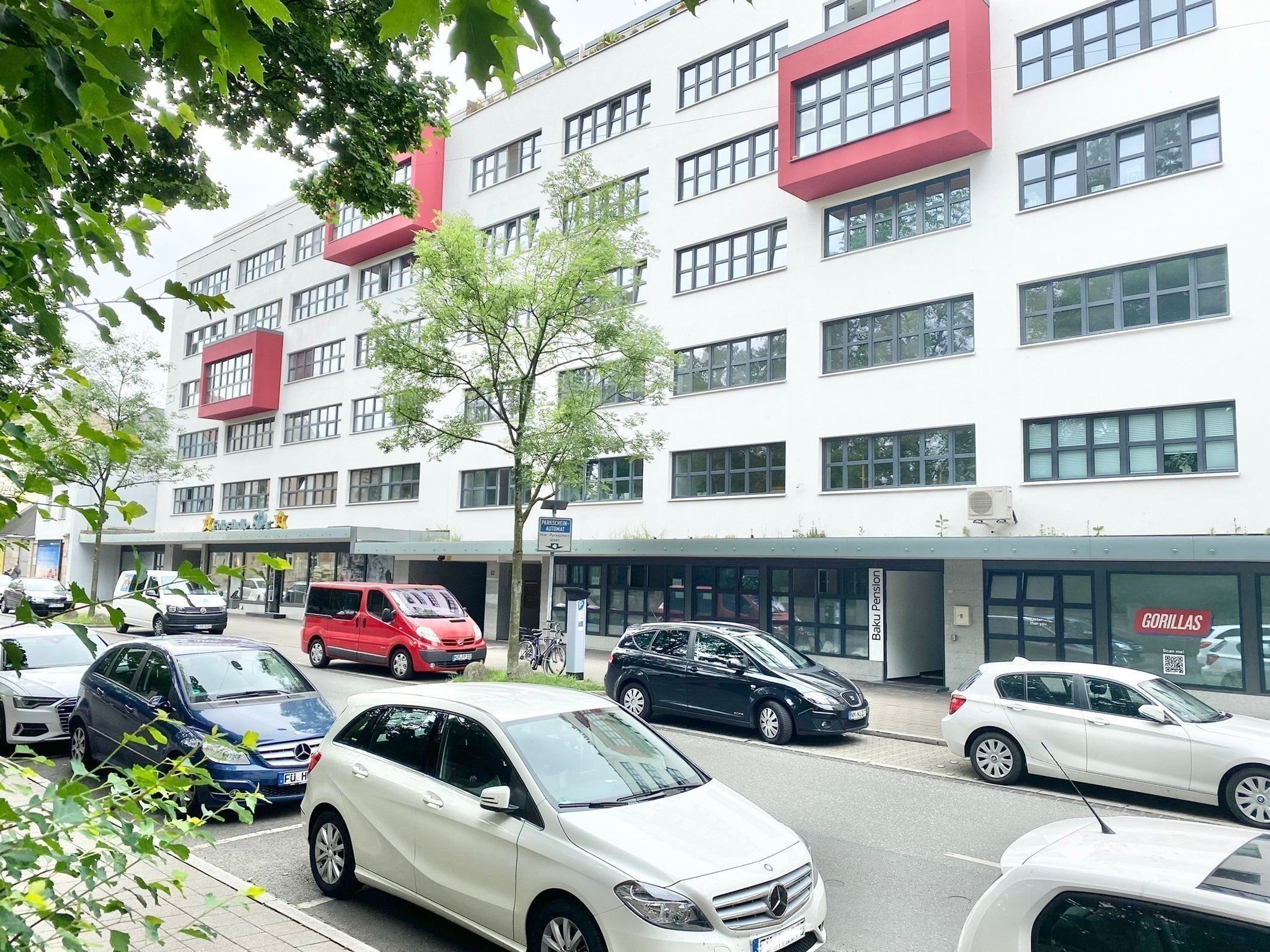 Wohnung zur Miete 571 € 2 Zimmer 46 m²<br/>Wohnfläche 4.<br/>Geschoss ab sofort<br/>Verfügbarkeit Nürnberger Str. 26 Stadtpark / Stadtgrenze 21 Fürth 90762