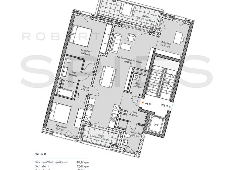 Wohnung zum Kauf - Erstbezug provisionsfrei 690.000 € 4 Zimmer 116 m² Arsten Bremen 28279