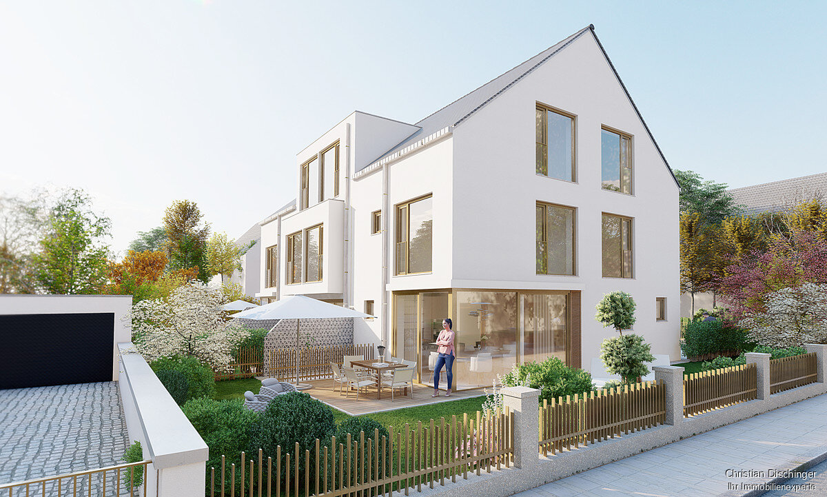 Reihenendhaus zum Kauf provisionsfrei 1.350.000 € 5,5 Zimmer 142 m²<br/>Wohnfläche 202 m²<br/>Grundstück Äußerer Westen Regensburg / Prüfening 93049