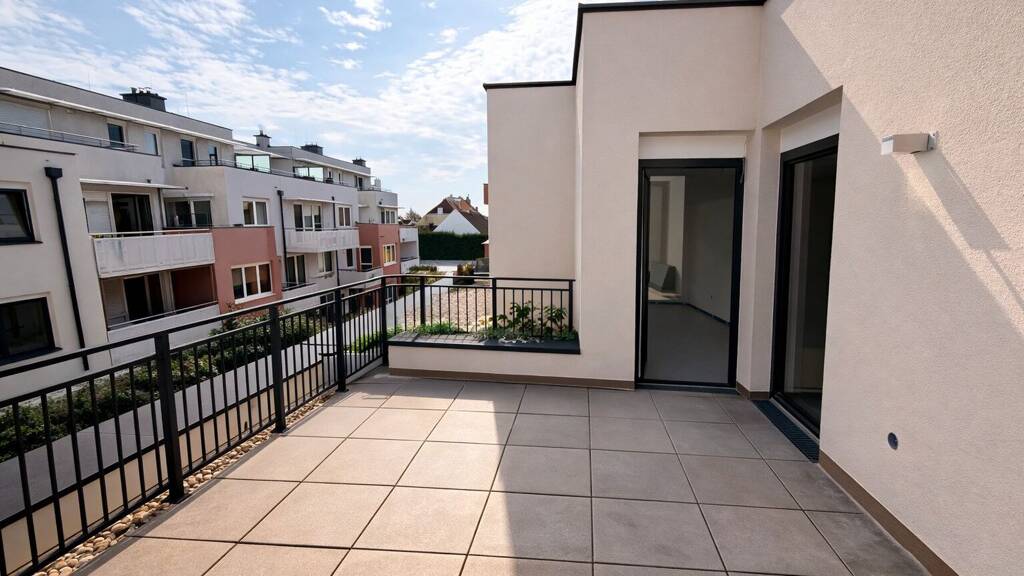 WG-Zimmer zum Kauf - Erstbezug 355.000 € 3 Zimmer 64,5 m² 2. Geschoss Steinachgasse Wien 1220