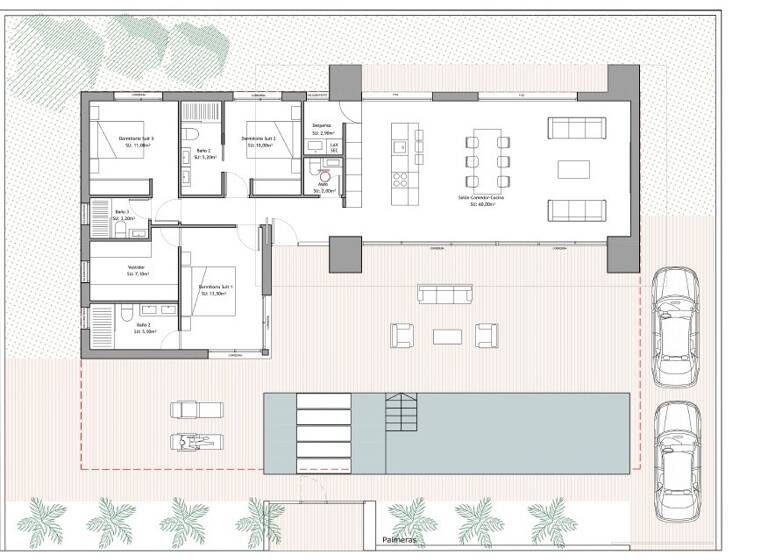 Villa zum Kauf - Erstbezug provisionsfrei 639.900 € 4 Zimmer 143 m² 520 m² Grundstück Quesada 21001