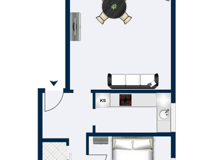 Wohnung zum Kauf 249.000 € 2 Zimmer 50,3 m² 2. Geschoss Kirchheim Kirchheim unter Teck 73230