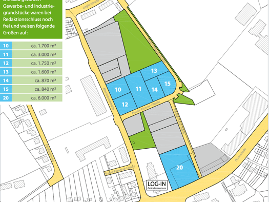 Gewerbegrundstück zum Kauf provisionsfrei 21.600 m² Grundstück Böcklersiedlung Neumünster 24537