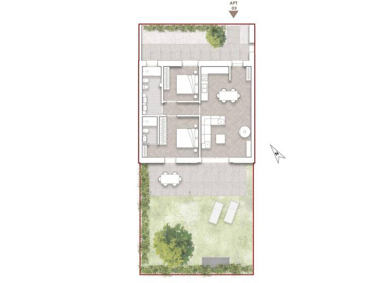 Wohnung zum Kauf 3 Zimmer 59,2 m² Via dei Campiani 18 Garda 37016