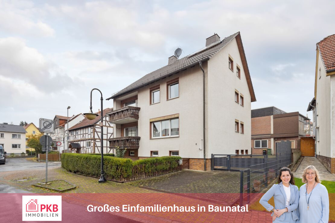 Einfamilienhaus zum Kauf 380.000 € 7 Zimmer 180 m²<br/>Wohnfläche 433 m²<br/>Grundstück Großenritte Baunatal 34225