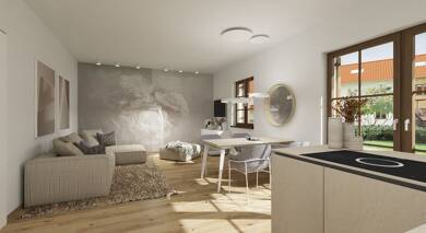 Wohnung zum Kauf - Neubau provisionsfrei 568.000 € 3 Zimmer 78,5 m² 2. Geschoss frei ab sofort Feldwieserstraße 52 Feldwies Übersee 83236