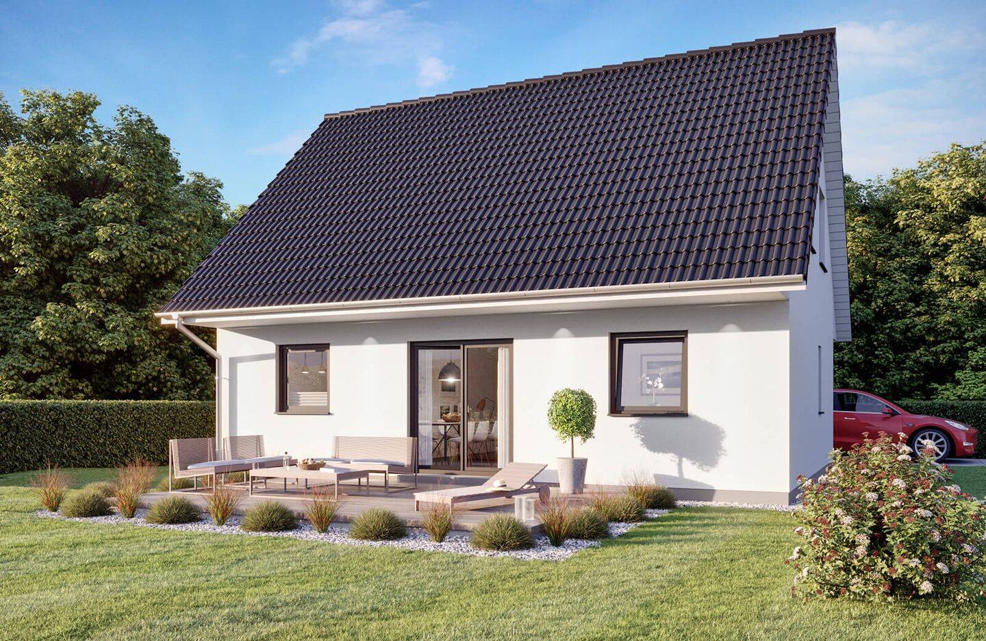 Immobilie in Carinerland - AKTIONSHAUS mit Energieeffizienzklasse A+, KfW-Förderfähig inkl. 711 m² Baugrundstück in 18233 Ravensberg - Bild 0