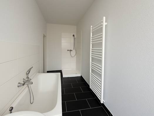 Wohnung zur Miete 850 € 3 Zimmer 86 m² 2. Geschoss frei ab sofort Halle (Saale) 06112