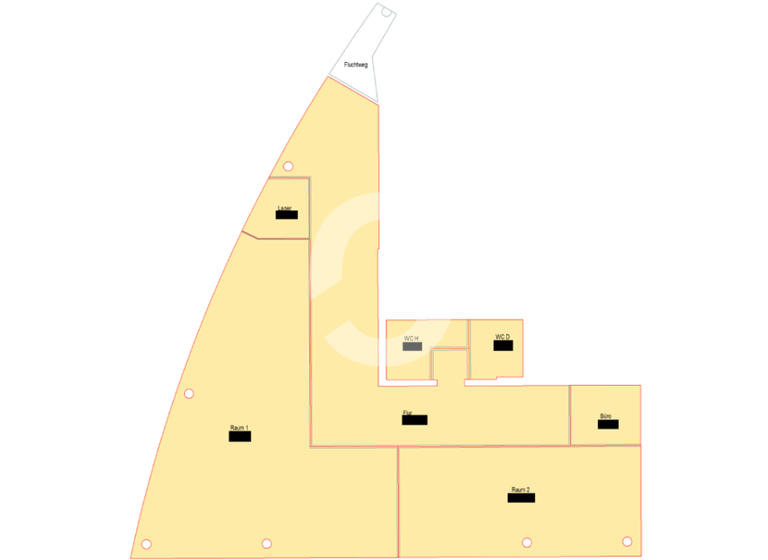 Büro zur Miete provisionsfrei 11,50 € 262 m² Bürofläche teilbar ab 262 m² Mitte Ludwigsburg 71638