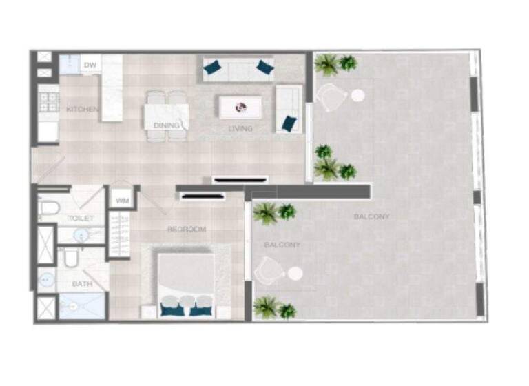 Wohnung zum Kauf - Erstbezug provisionsfrei 426.013 € 2 Zimmer 100,9 m² Dubai