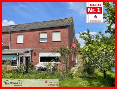 Doppelhaushälfte zum Kauf 115.000 € 4 Zimmer 115 m² 656 m² Grundstück frei ab sofort Borssum/Hilmarsum Emden 26725