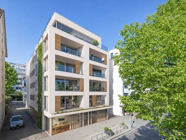 Wohnung zum Kauf - Erstbezug 980.000 € 3,5 Zimmer 83,1 m² 4. Geschoss Friedrichstraße 49 Friedrichshafen Friedrichshafen 88046