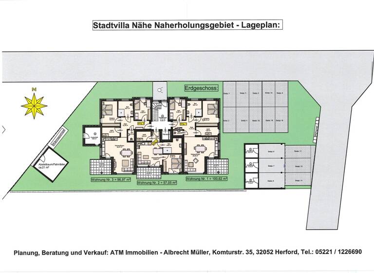 Wohnung zum Kauf provisionsfrei 429.300 € 3 Zimmer 108 m²<br/>Wohnfläche Bünde Bünde 32257