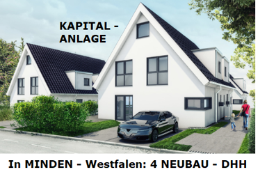 Wohnanlage zum Kauf provisionsfrei als Kapitalanlage geeignet 399.000 € 5 Zimmer 112 m² 211,9 m² Grundstück 32429 Minden, Bölhorst Osterwald - Unterende Garbsen 30826