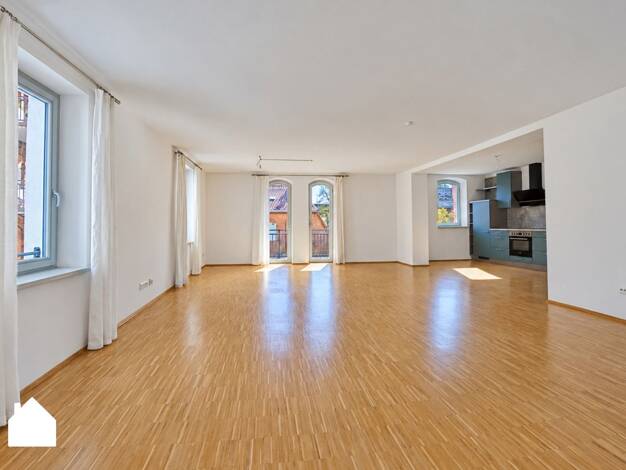 Wohnung zur Miete 1.250 € 2 Zimmer 100 m² 1. Geschoss frei ab sofort Kreuz Bayreuth 95445