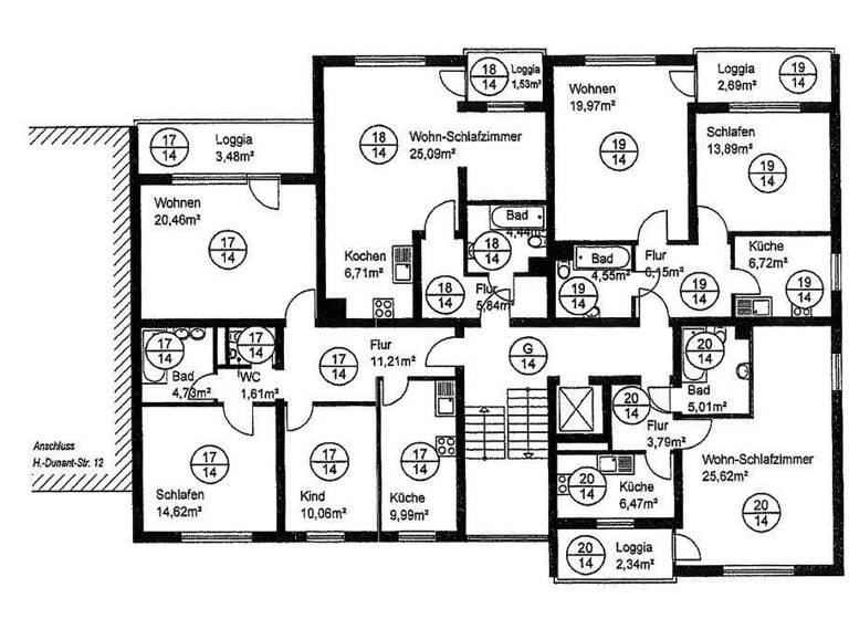 Wohnung zum Kauf 129.500 € 3 Zimmer 76 m² 4. Geschoss Oerlinghausen 33813