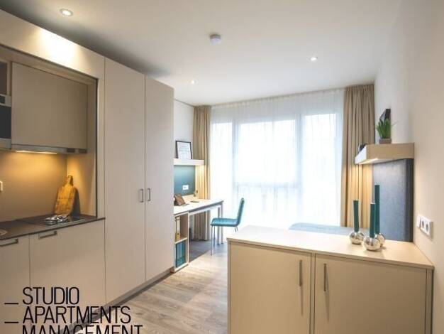Studio zur Miete 610 € 1 Zimmer 22,2 m² frei ab 01.10.2025 Bechmann-Rahn-Weg 2-4 Innenstadt Erlangen 91052