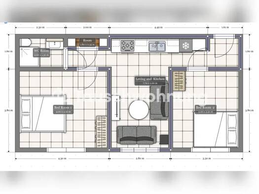 Wohnung zur Miete Tauschwohnung 975 € 3 Zimmer 50 m² Köpenick Treptow-Köpenick 12557