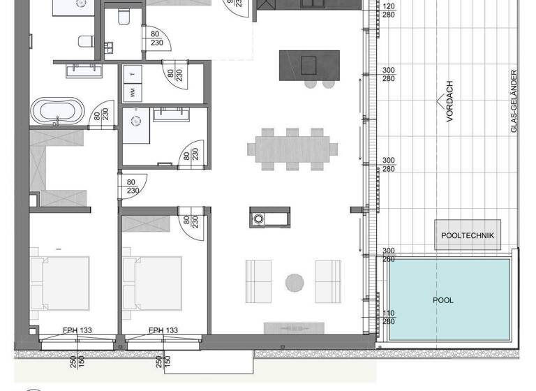 Terrassenwohnung zum Kauf - Erstbezug 2.140.780 € 3 Zimmer 117 m² Gmunden 4810