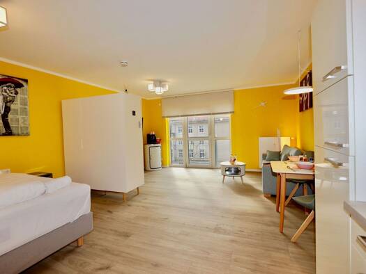 Wohnung zur Miete 1.250 € 1 Zimmer 37 m² 4. Geschoss Johannstadt-Nord Dresden 01307