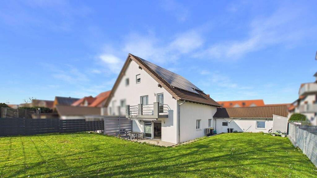 Doppelhaushälfte zum Kauf 629.000 € 5,5 Zimmer 141,3 m² 363 m² Grundstück Zimmerhof Bad Rappenau 74906