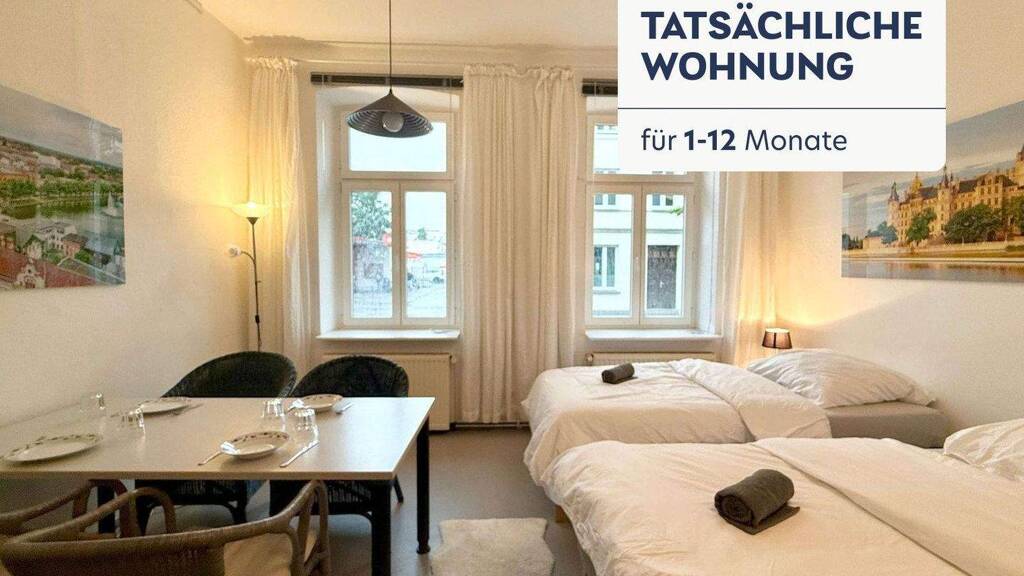 Studio zur Miete 3.300 € 1 Zimmer 45 m² Paulsstadt Schwerin 19053