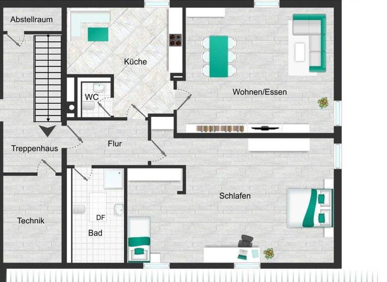 Wohnung zum Kauf 357.000 € 3 Zimmer 98,8 m² Mühleck 4 Mühleck Sindelsdorf 82404