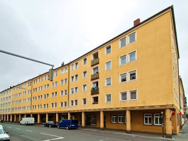 Wohnung zur Miete 645 € 2 Zimmer 58,1 m² 4. Geschoss frei ab 26.09.2025 Willstraße 7 Gostenhof Nürnberg 90429