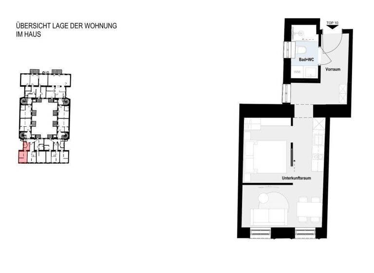 Studio zum Kauf - Erstbezug 213.349 € 1 Zimmer 30,3 m² 2. Geschoss Paulusgasse 5 Wien 1030