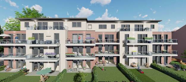 Wohnung zur Miete - Neubau 1.650 € 3 Zimmer 98 m² EG Schloßstraße 13 Bonnenbroich - Geneicken Mönchengladbach 41238