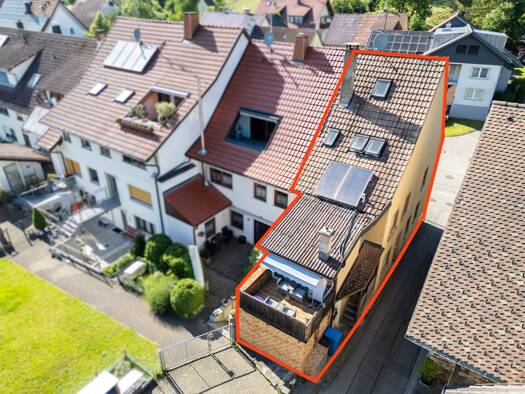 Reihenendhaus zum Kauf 265.000 € 3 Zimmer 142 m² 103 m² Grundstück Dangstetten Küssaberg 79790