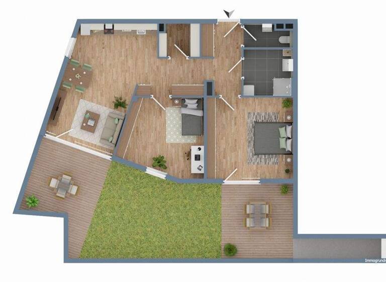 Wohnung zur Miete 1.625 € 3 Zimmer 78,1 m² EG frei ab 01.05.2026 Kufstein 6330