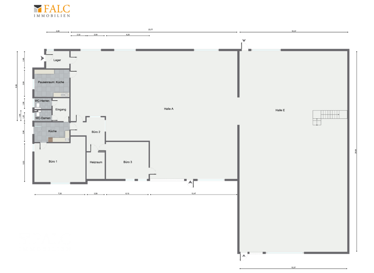 Lagerhalle zum Kauf 1.383 € 650 m² Lagerfläche Erle Raesfeld 46348