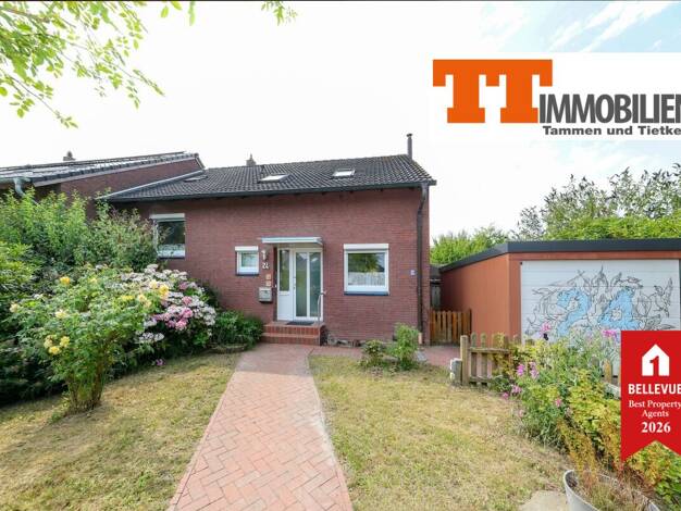 Reihenmittelhaus zum Kauf 280.000 € 6,5 Zimmer 129,4 m² 747 m² Grundstück Coldewei-Himmelreich Wilhelmshaven 26388