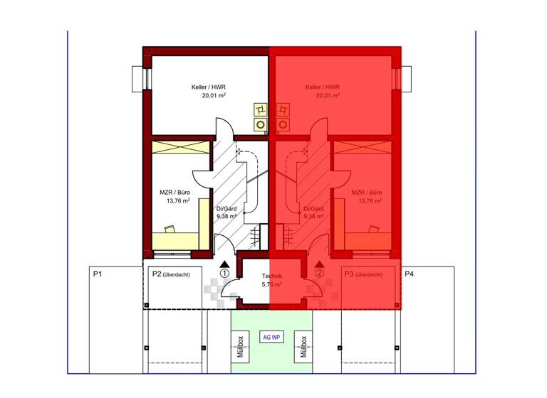 Doppelhaushälfte zum Kauf - Erstbezug 525.000 € 5 Zimmer 129 m² 261 m² Grundstück Föhren 54343
