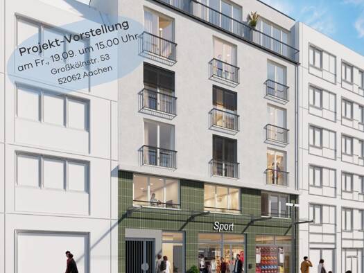 Praxis zum Kauf provisionsfrei 599.900 € 191 m² Bürofläche Großkölnstr. 53-55 Aachen 52062