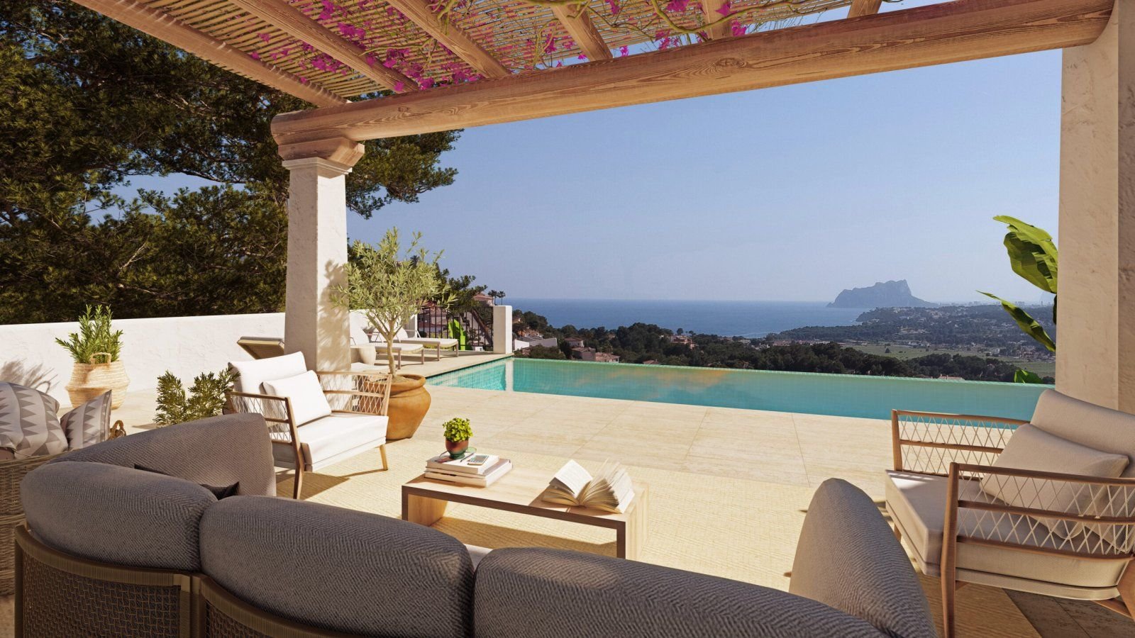 Villa zum Kauf 1.650.000 € 5 Zimmer 401 m²<br/>Wohnfläche 1.020 m²<br/>Grundstück Moraira 03724