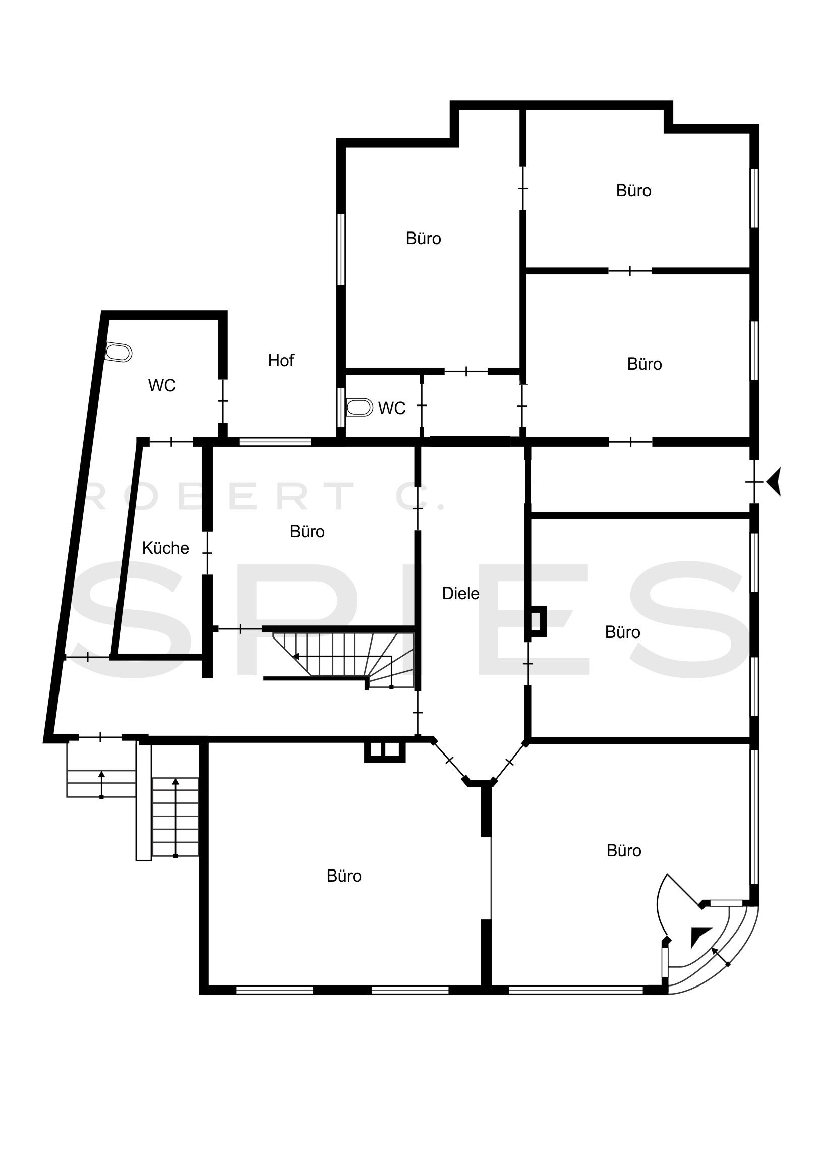 Wohn- und Geschäftshaus zum Kauf als Kapitalanlage geeignet 395.000 € 233 m²<br/>Fläche 246,5 m²<br/>Grundstück ab 233 m²<br/>Teilbarkeit Vegesack Bremen 28757