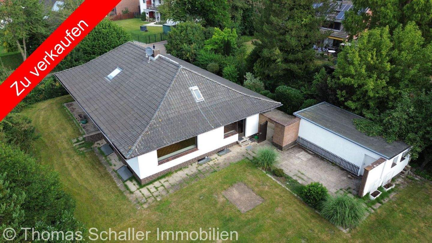 Immobilie in Lemförde - Großzügiger, ruhig gelegener Bungalow mit idyllischem Garten in Lemförde! - Bild 0