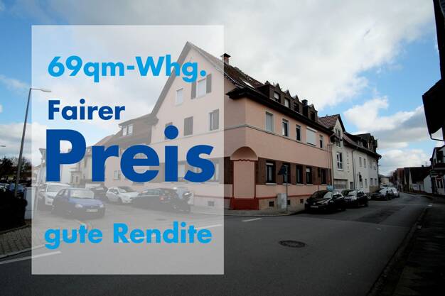 Wohnung zum Kauf 224.000 € 3 Zimmer 69 m² 1. Geschoss Wallstadt Mannheim 68259